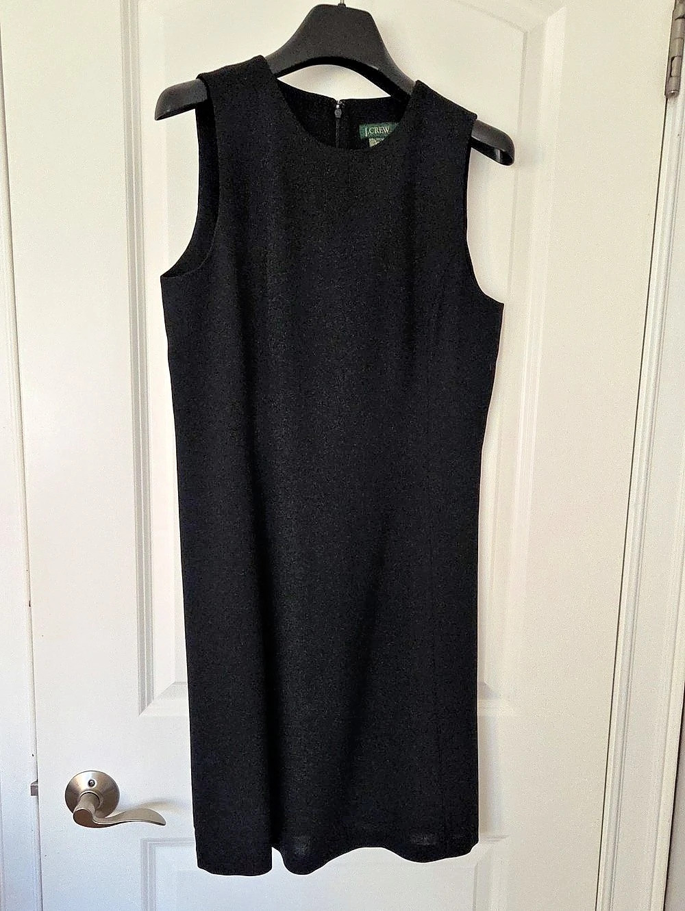J.Crew Sleeveless Mini Dress in Black Size 8 Like New